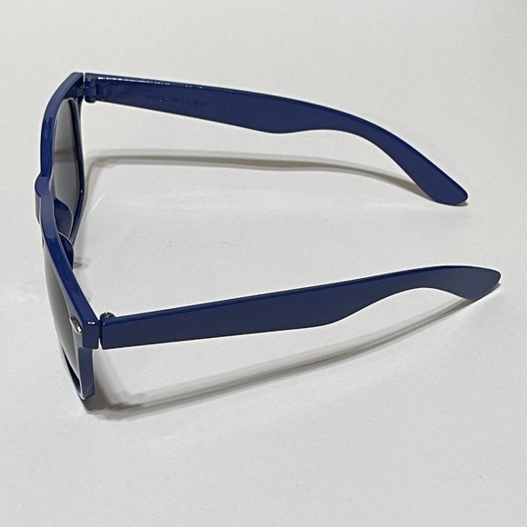 UTC Aerospace Sunglasses Blue Frames UV Protection Black Lenses Classic - Picture 5 of 7